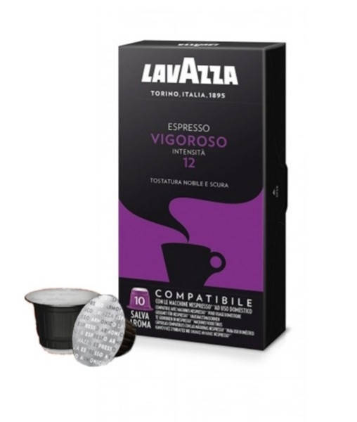 

Nespresso капсулы Lavazza Vigoroso 12, Италия Неспрессо кофе