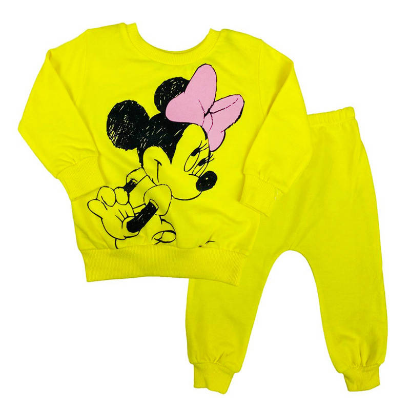 

Костюм для девочки 74-92 см (9-24мес.) арт.5556, 2 цвета, Желтый