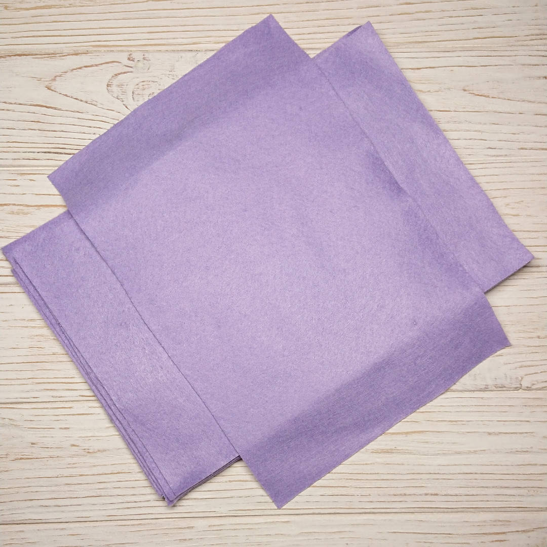 

Фетр мягкий 1.3 мм, Royal Тайвань светло-фиолетовый 20*30 см