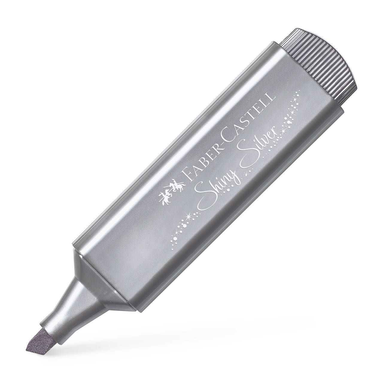 

Текстовый маркер Faber-Castell Highlighter TL 46 Metallic, Блестящий серебряный металлик, Серебро