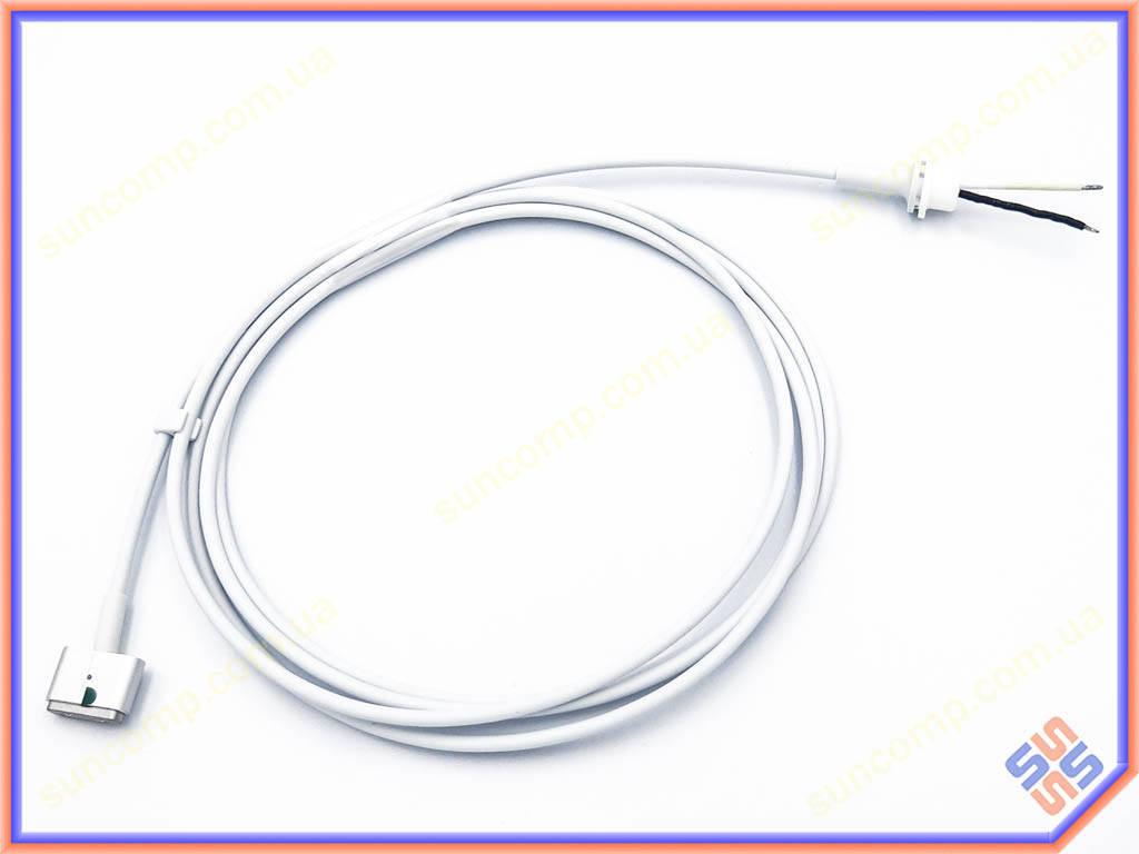 

DC кабель для Apple MagSafe2 (45W, 60W) от блока питания к ноутбуку. T-shape