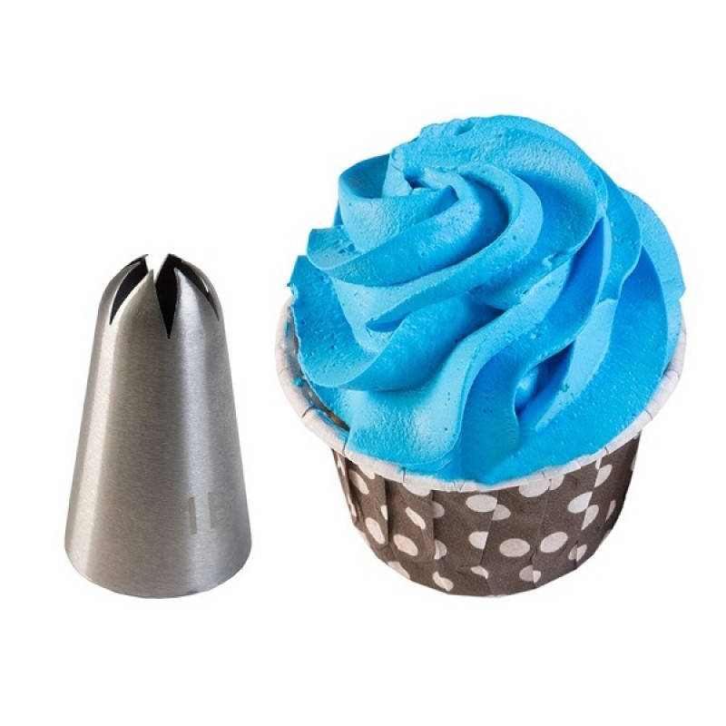 

НАСАДКА ДЛЯ КОНДИТЕРСКОГО ШПРИЦА №1В