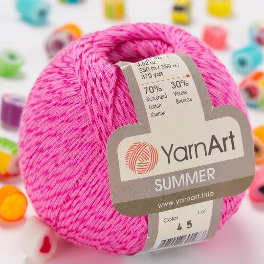 

Пряжа YarnArt Summer 45, Розовый