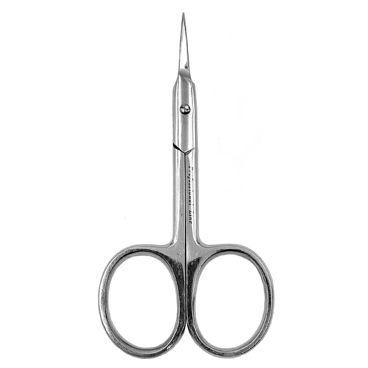 

Luxury Ножницы маникюрные изогнутые для кутикулы серебряные HM17