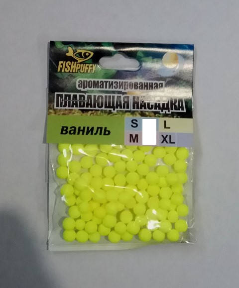 

Плавающая насадка Технопуф Fishpuffy Ваниль S