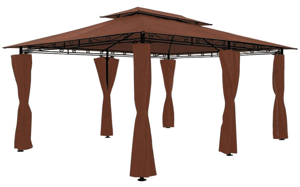 

Альтана павильон 3 х 4 м коричневый Польша