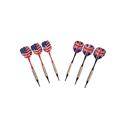 

Дротики с пластиковым наконечником Softip, 6шт.