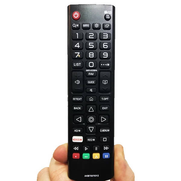 

Пульт для телевизора lg akb75675303, Черный