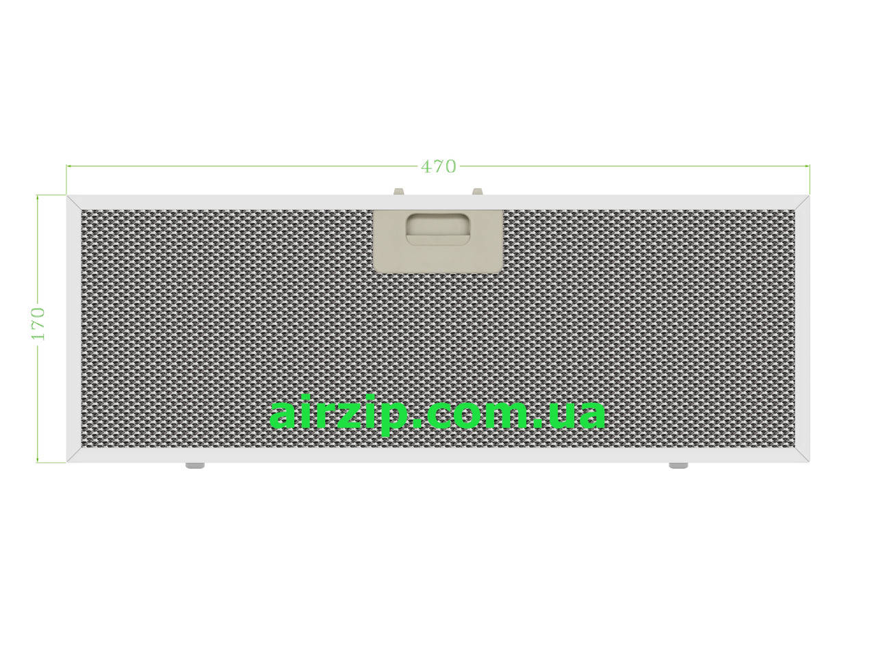 

Фильтр жировой для вытяжки 470 x 170 mm