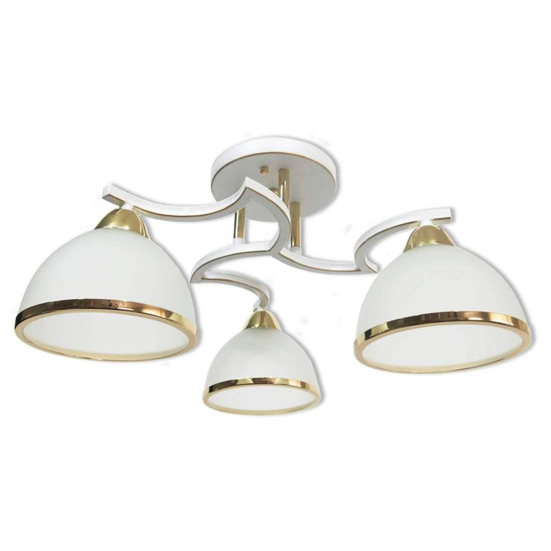 

Люстра потолочная на три плафона