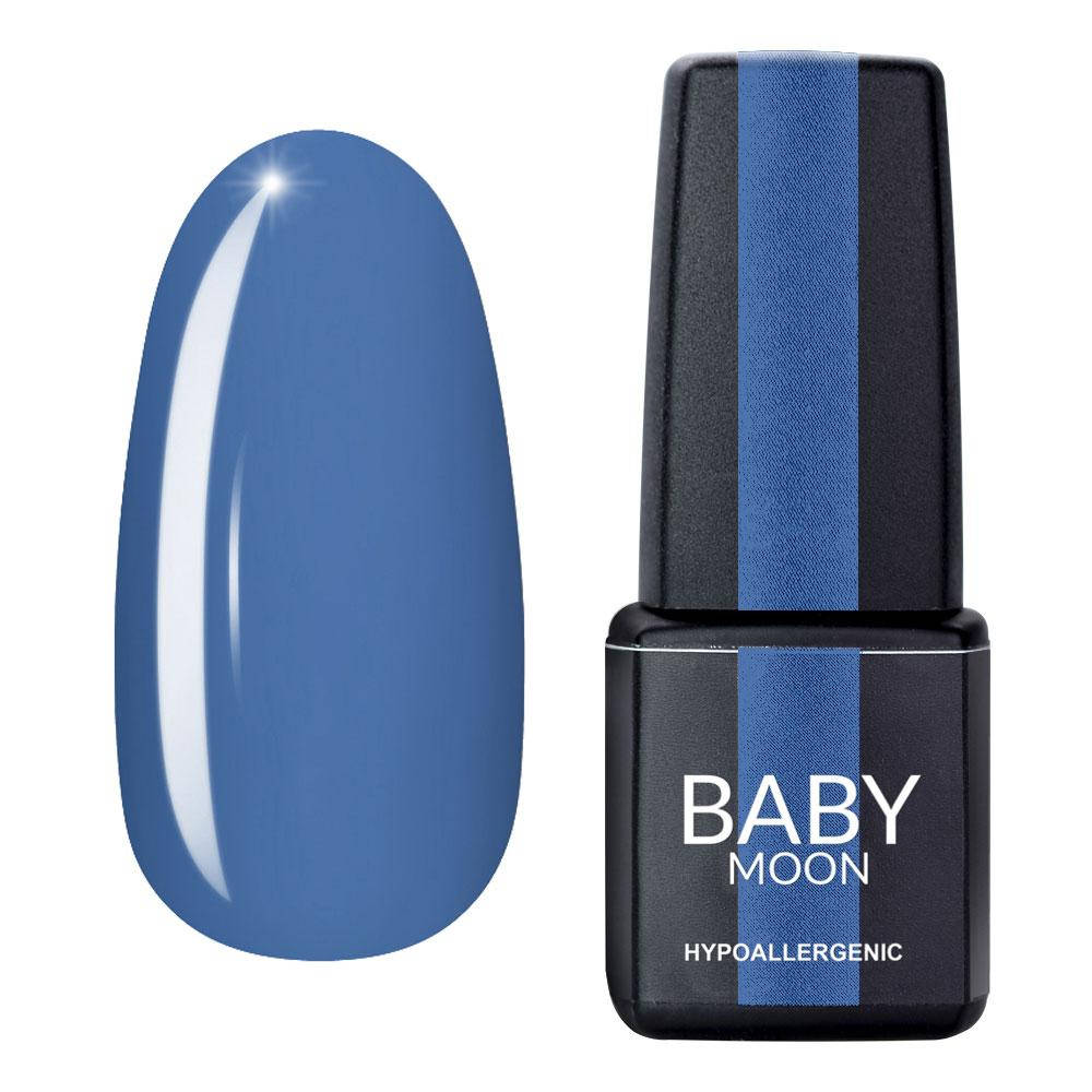 

Гель лак Cold Ocean Baby Moon №017 голубой с серым подтоном, 6 мл