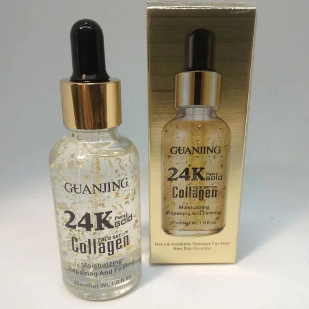 

Сыворотка для лица Guanjing 24k золото 30мл.