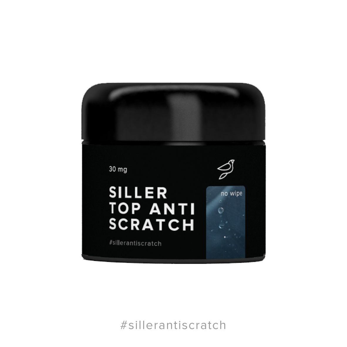 

Siller Top No Wipe Anti Scratch - топ без липкого слоя "без царапин", 30 мл