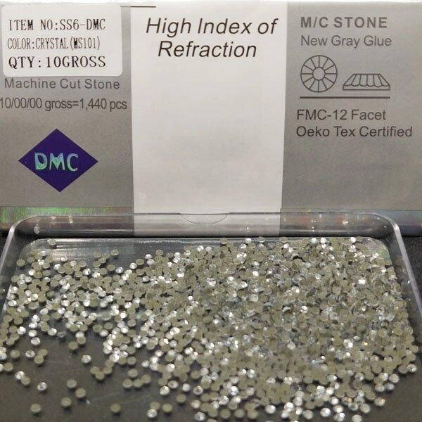 

SS6 термоклеевые стразы дмс (dmc Китай) col Crystal (ДМС-001)