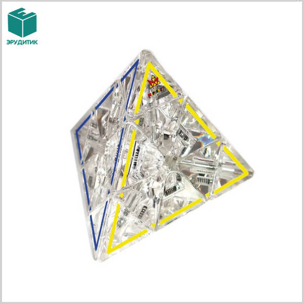 

Прозрачная пирамидка премиум Meffert's Crystal Pyraminx