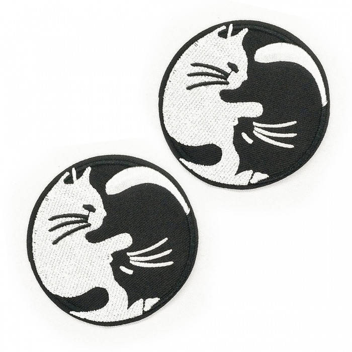 

Нашивка на Одежду, Вышитая нашивка, Термонаклейка, Аппликация, Кошка, Размер: 75мм, (УТ100023446)