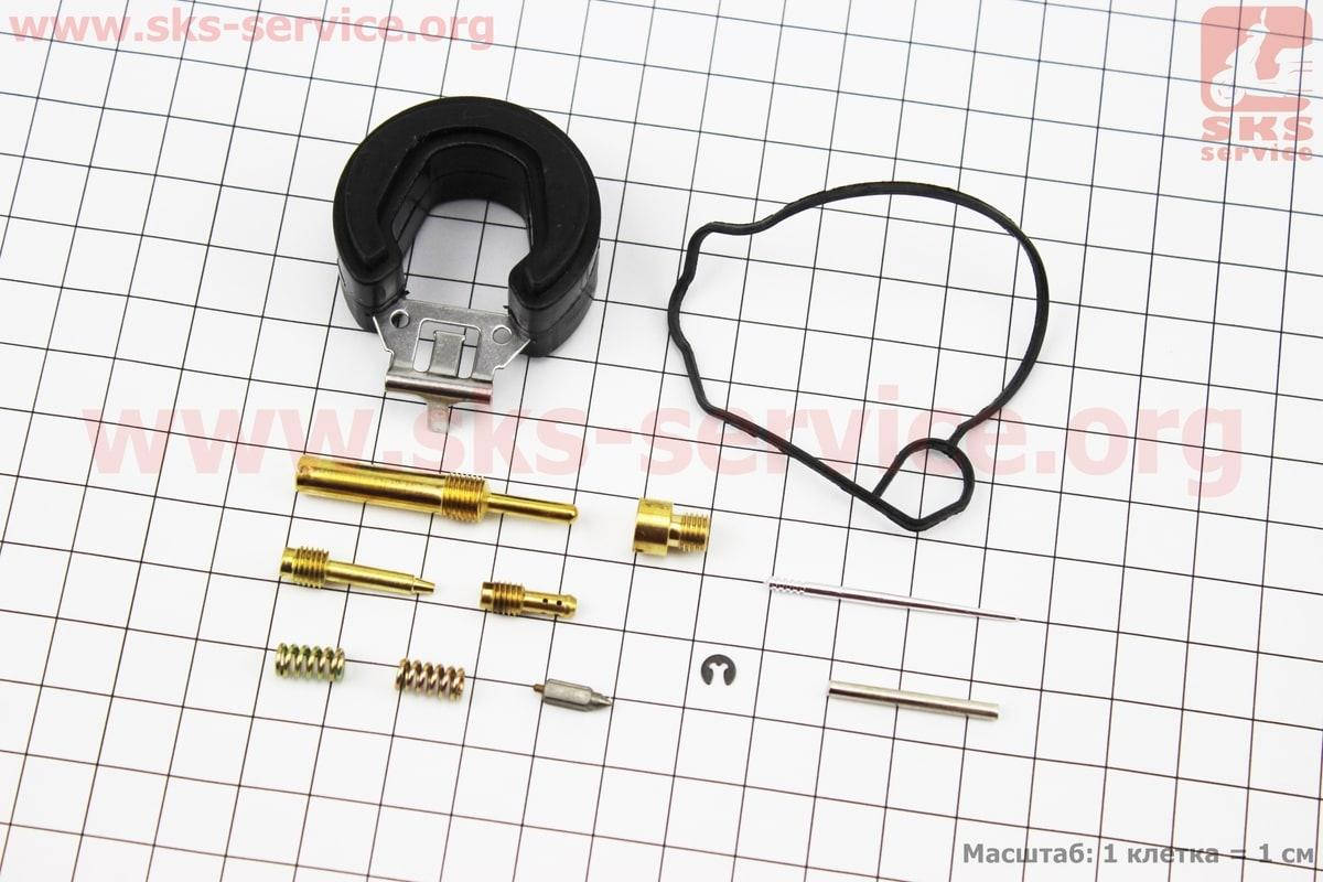 

Ремонтный комплект карбюратора Suzuki AD50, 11 деталей+поплавок
