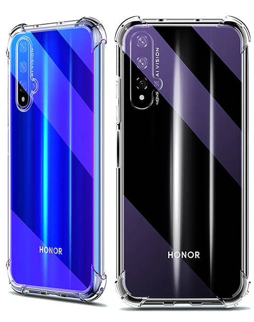 

Прозрачный чехол OneCam Honor 20 (усиленный углами) Ultra Air (Хонор 20)