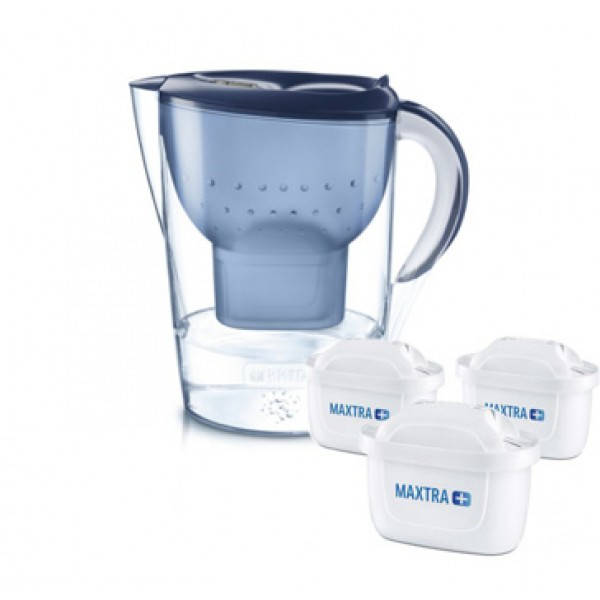 

Brita Marella XL Blue (кувшин + 3 картриджа)