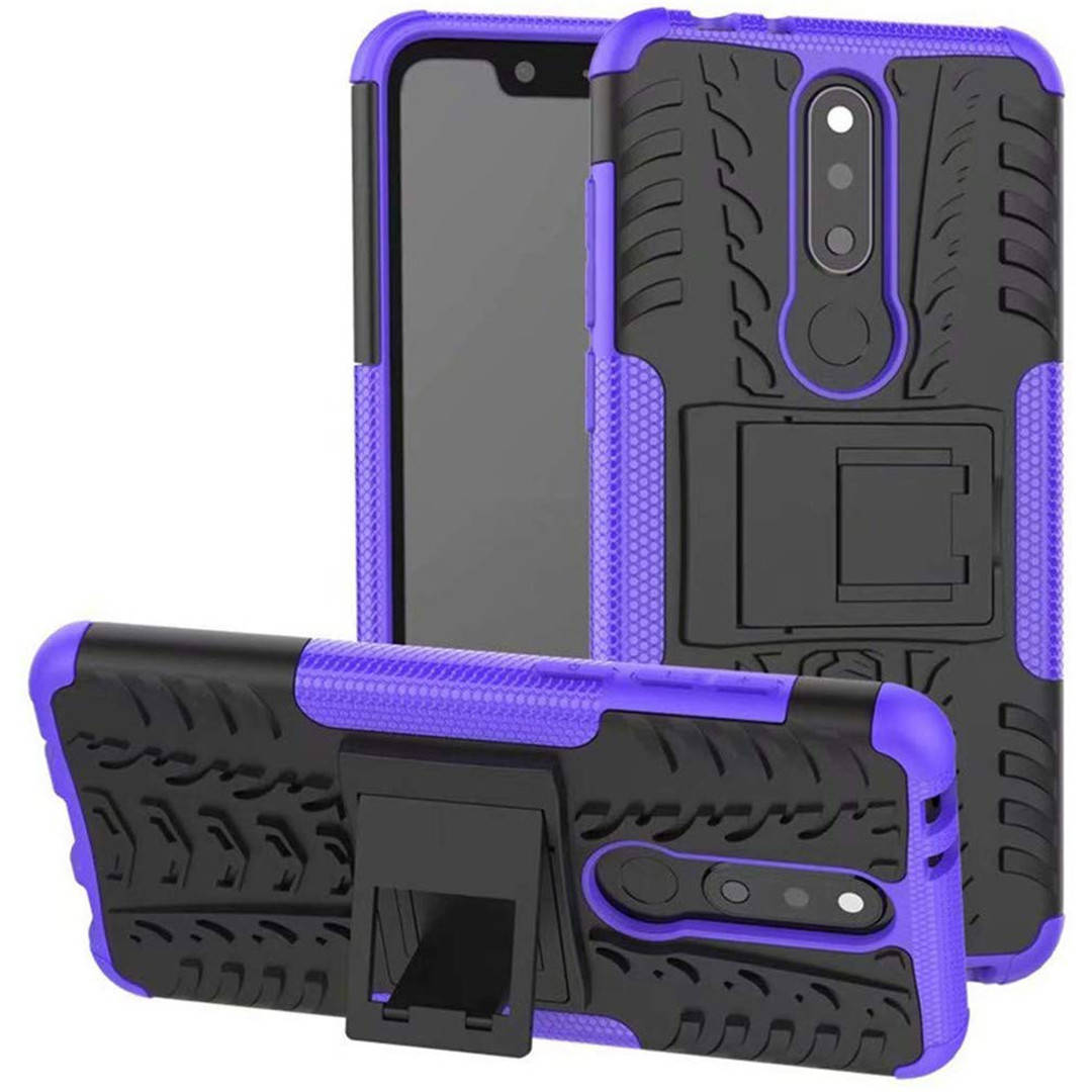 

Чехол Armor Case для Nokia 5.1 Plus (X5) Фиолетовый