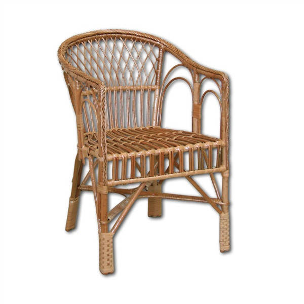 

Кресло с подлокотниками плетеное из лозы КО-7 для дома и сада