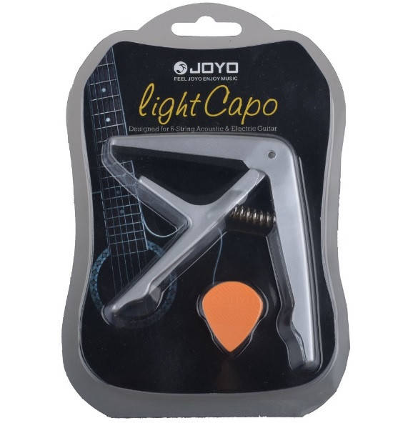 

Каподастр для акустической гитары JOYO JCP-01 Silver