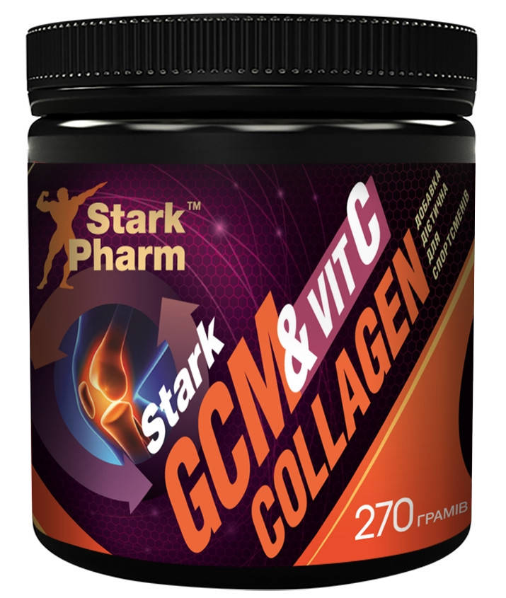 

Здоровье суставов Stark Pharm - GCM Collagen & Vitamin C (270 грамм)