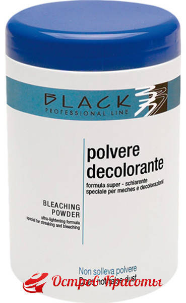 

Блондоран порошок осветляющий (синий) Bleaching Powder blue (no dust) Black Professional, 500 г