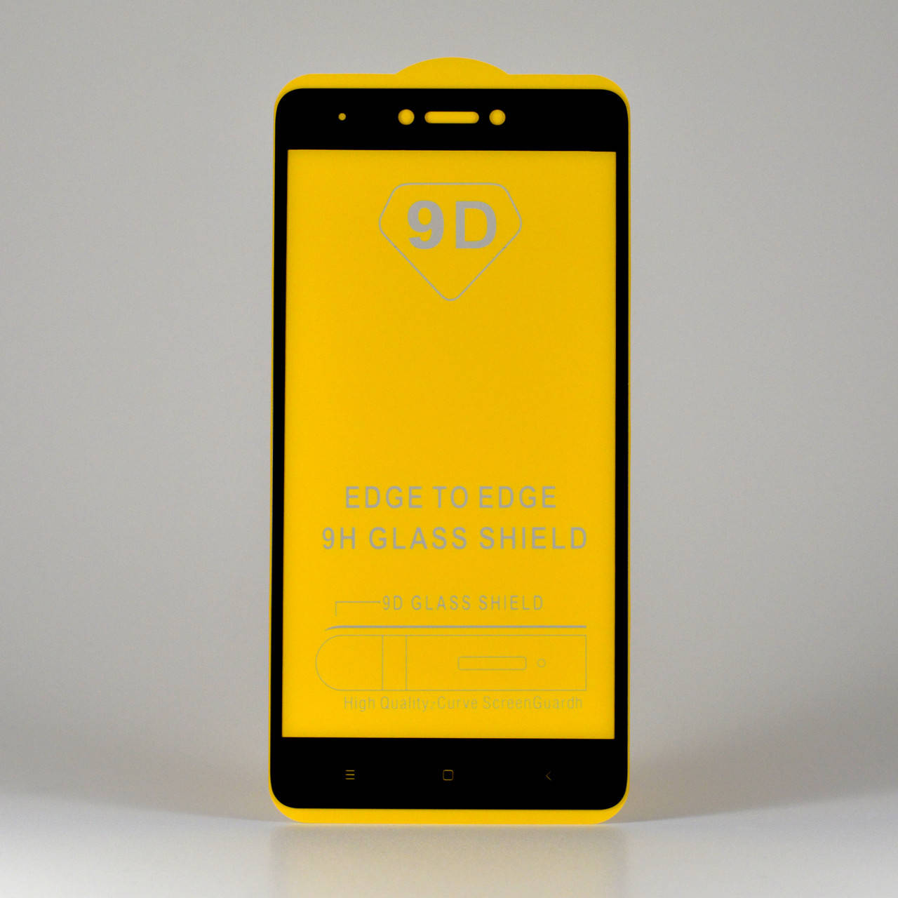 

Защитное стекло для Xiaomi Redmi Note 4X черное клей по всей поверхности, Черный