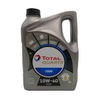 

Моторное масло Total Quartz 7000 10W-40 5л (214109) ORG 214109