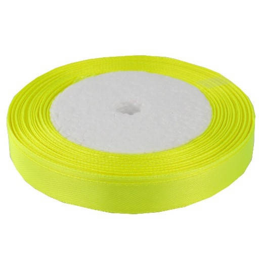 

Лента атласная 1,2см ультро-желтая рулон 23м ЛА12-28