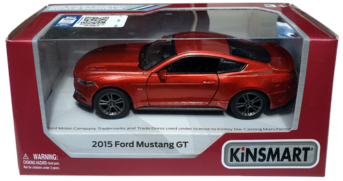 

Машинка модель Kinsmart, Ford Mustang GT 2015 год KT5386W