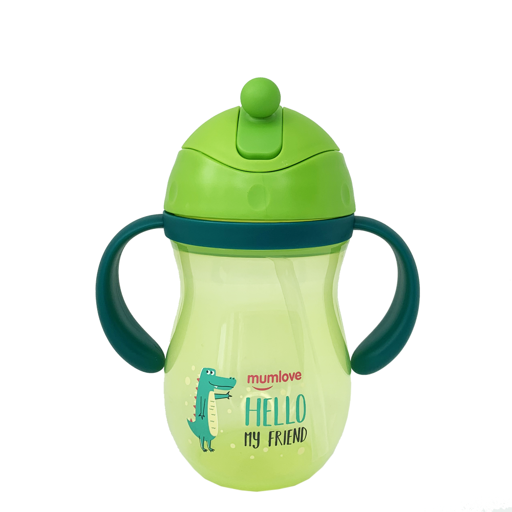 

Детский поильник с трубочкой Люкс 260 мл. (зелёный), Фиолетовый