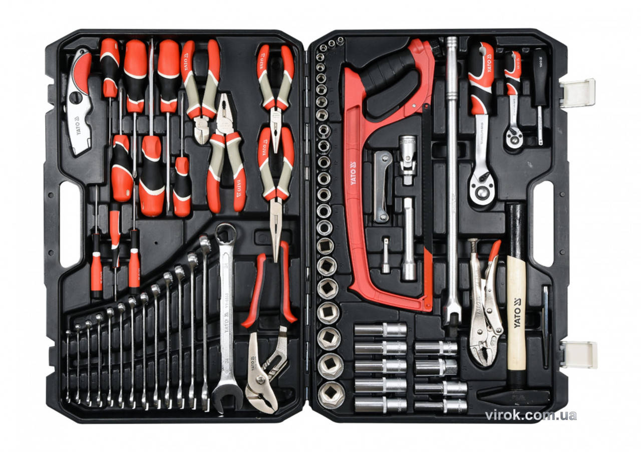 

Набор инструментов YATO 1/2" и 1/4" 79 шт YT-38911