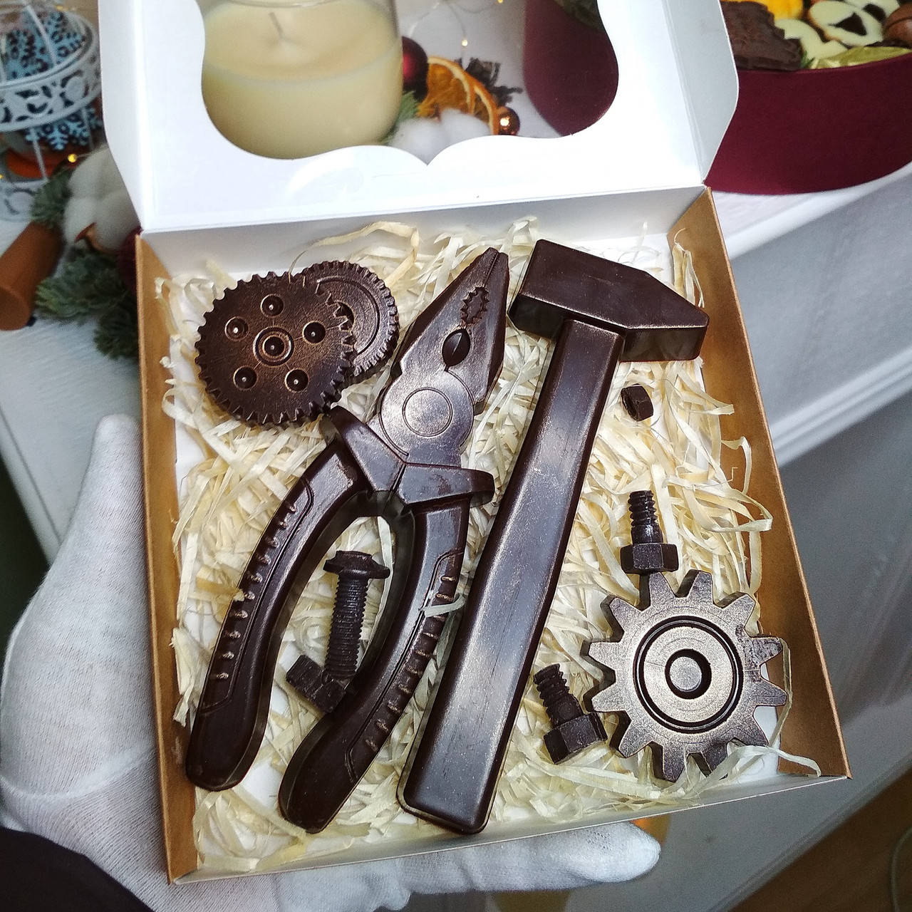 

Шоколадные инструменты мастеру на все руки ️⚙️