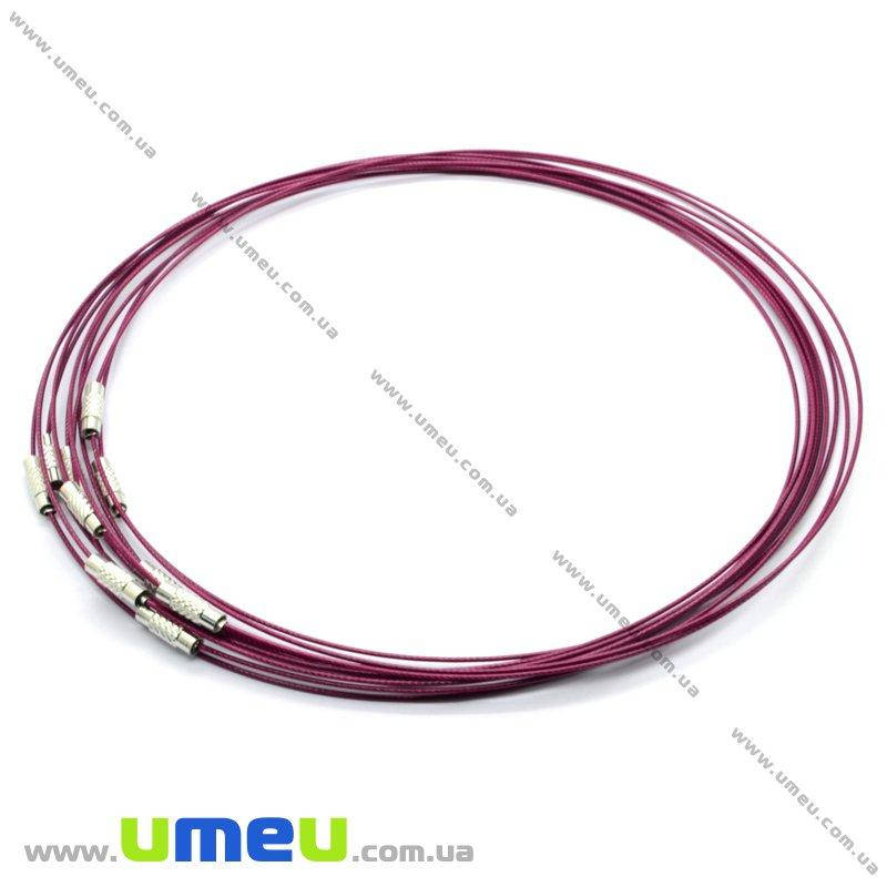 

Основа для колье Чокер, Сиреневая, 44 см, 1 шт (OSN-017604)