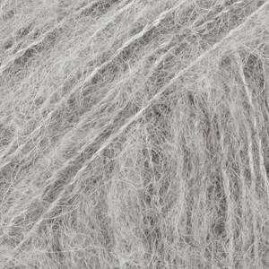 

Пряжа DROPS Brushed Alpaca Silk - 02 - светло-серый