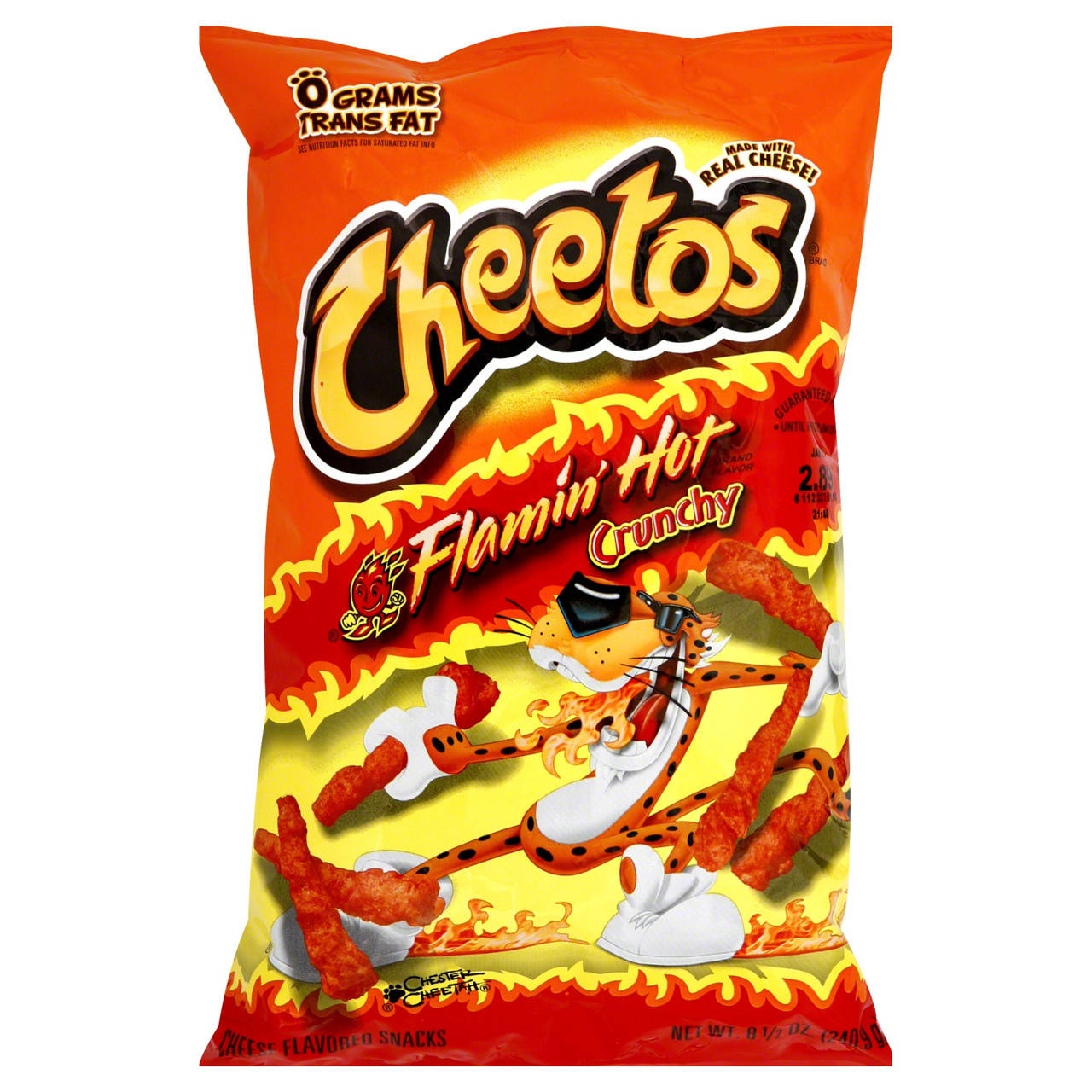 

Острые Чипсы Cheetos Flamin Hot Crunchy 240.9g