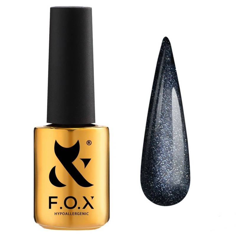 

Основа для гель-лака F.O.X Shot Base Cat Eye №005 Черный 7 мл (18482Gu)