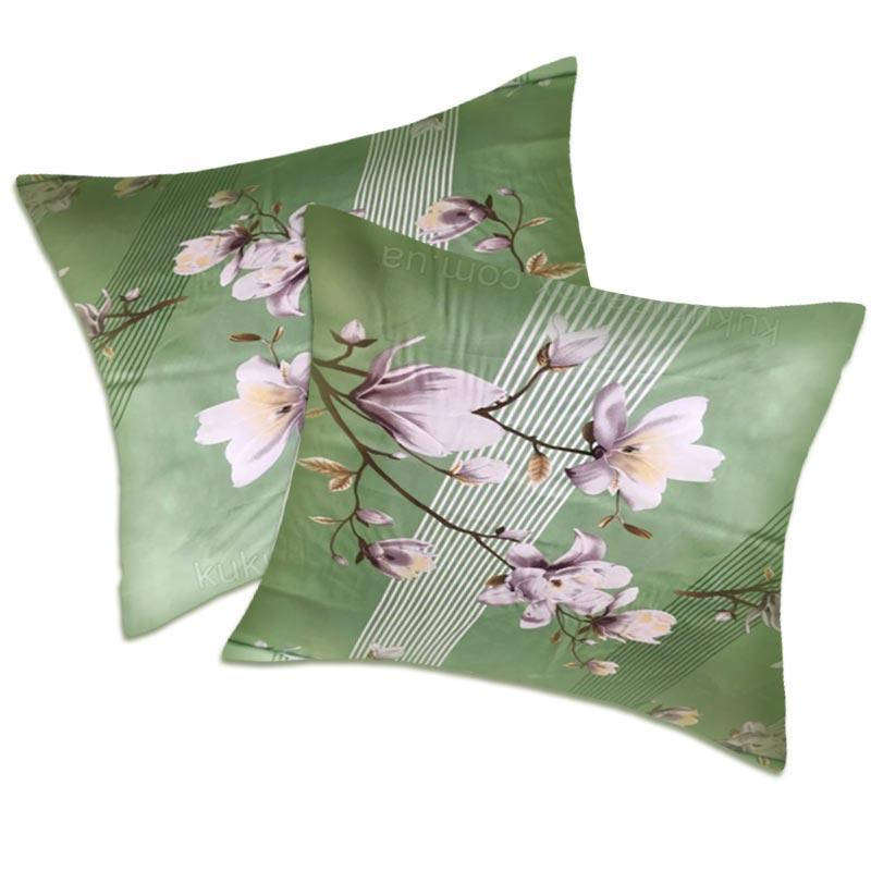 

Наволочка (2 шт.) 40х40 "Магнолия" Бязь, Зелёный