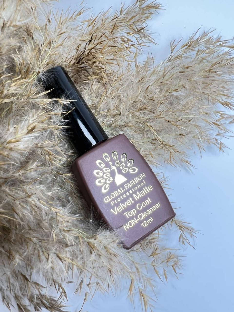 

Матово-вельветовый финишный топ от ТМ Global Fashion Velvette top coat 12 мл