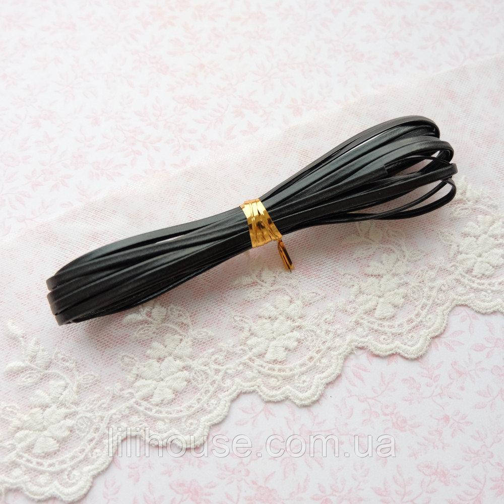 

Ремень для Кукол Отрез 50 см Ширина 5 мм ЧЕРНЫЙ