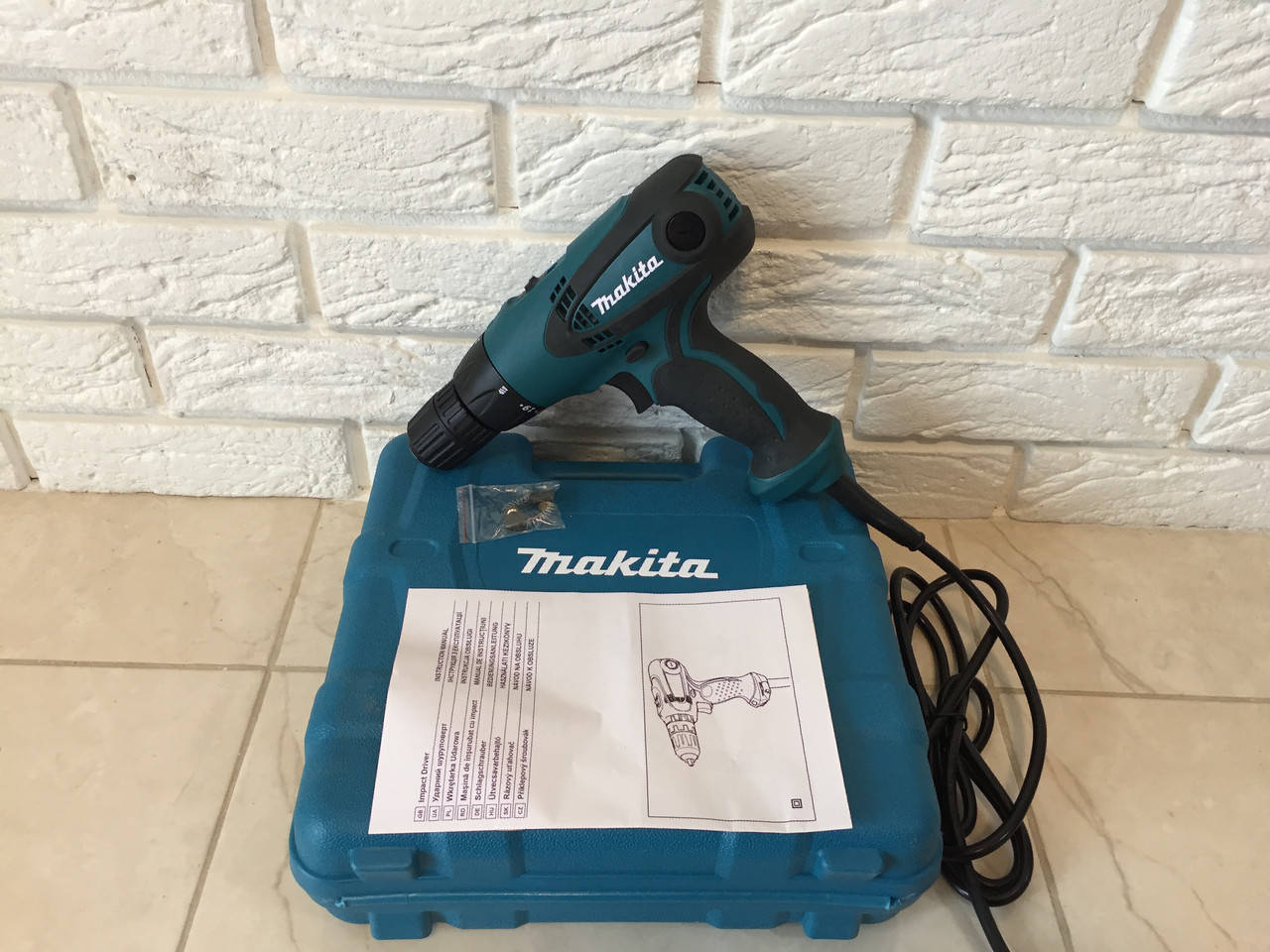 

Сетевой шуруповерт Makita TD0101F ( 600Вт )