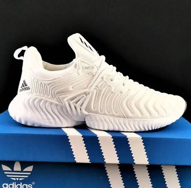 

Кроссовки женские Adidas Alphabounce белые, текстильные Адидас Видео Обзор [размеры: 36,38,40], Черный