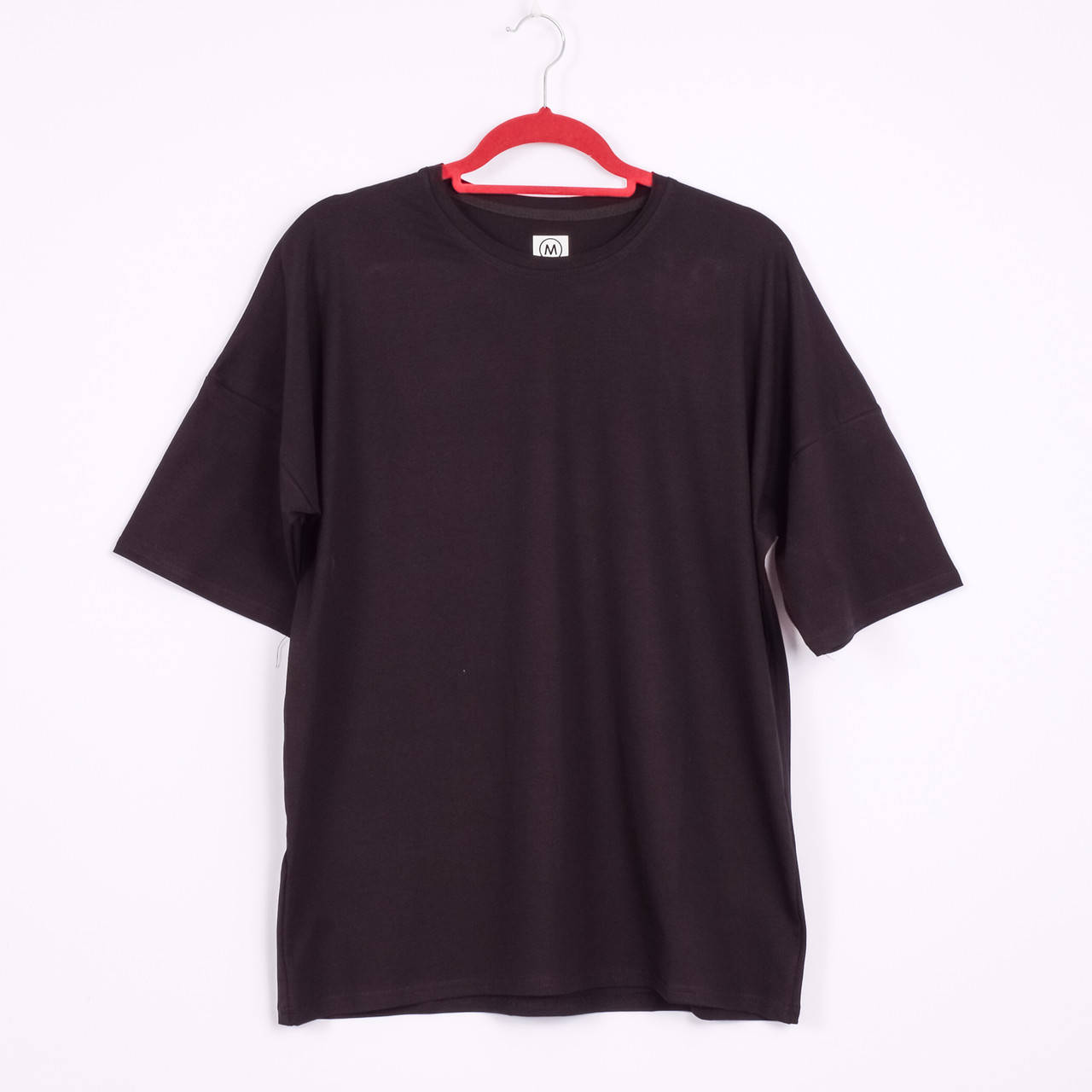 

Футболка унисекс однотонная оверсайз. Дукат TS-05-3. Размер 3XL. Цвет: Чёрный
