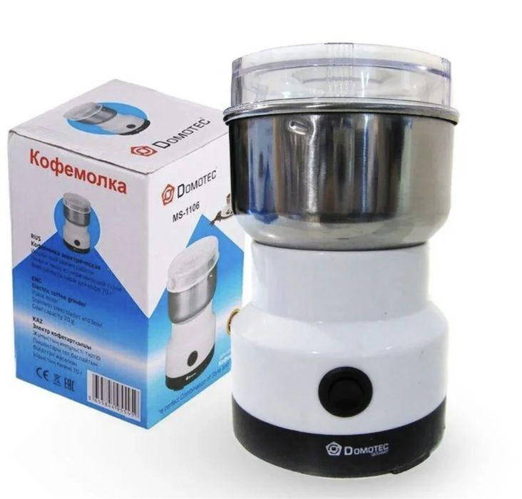 

Кофемолка электрическая Domotec MS 1106 домотек кавомолка