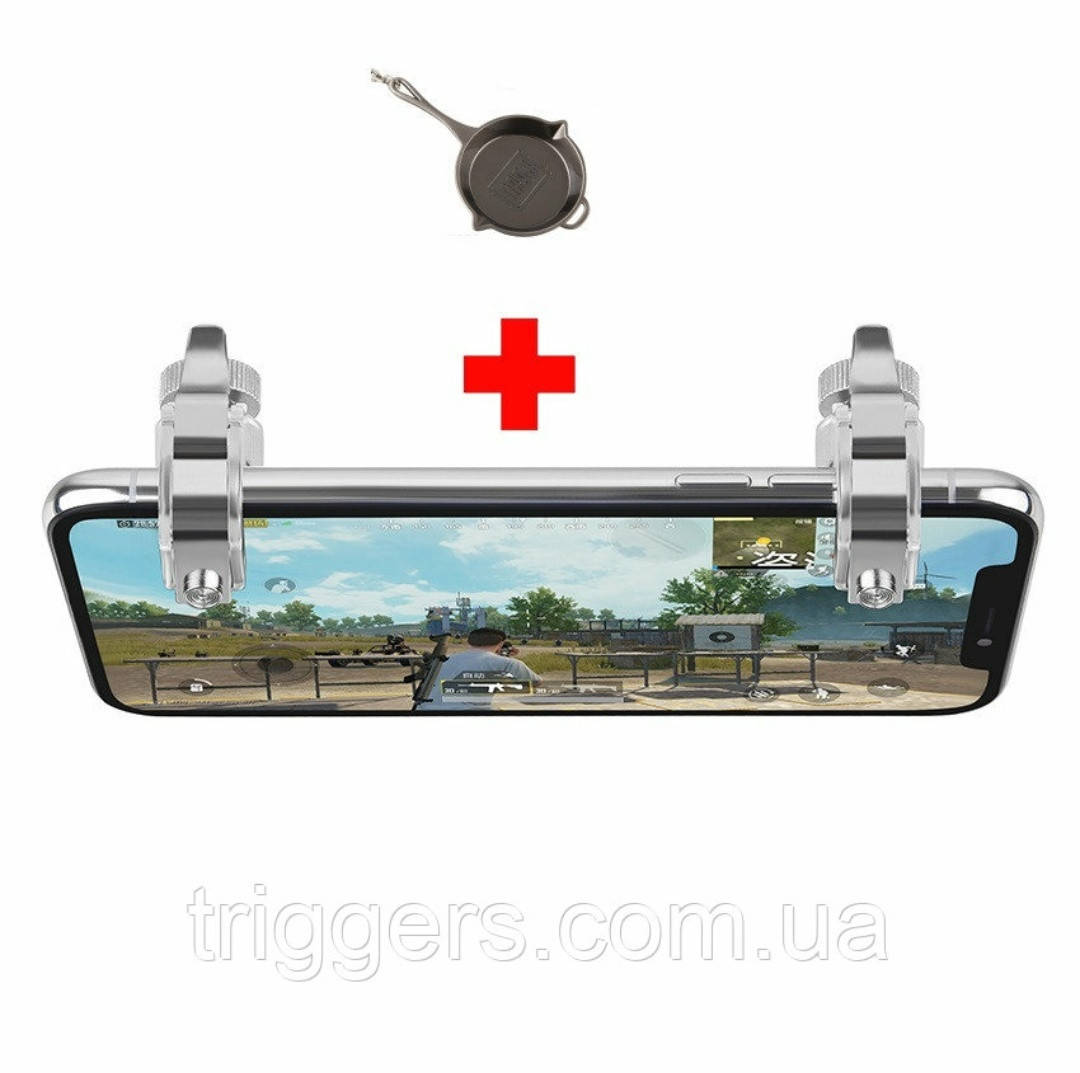 

Тригеры Union R-11 металлические кнопки курки джойстик PUBG Mobile Call Of Duty Warface Fortnite StandOFF 2