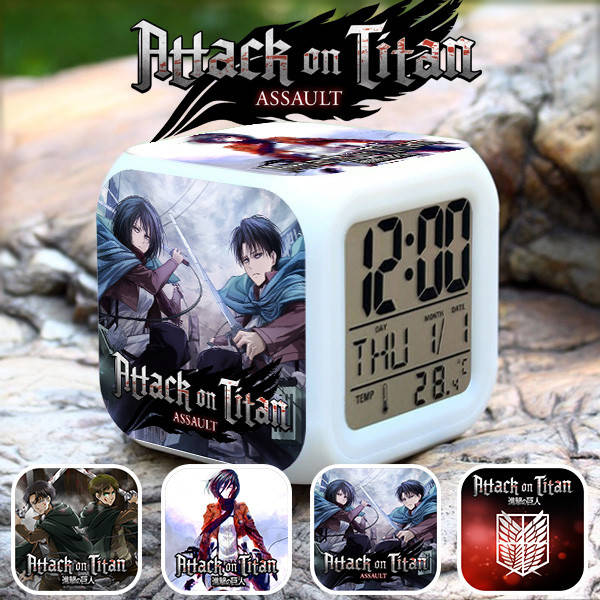 

Настольные часы Атака Титанов "Fight" / Attack on Titan