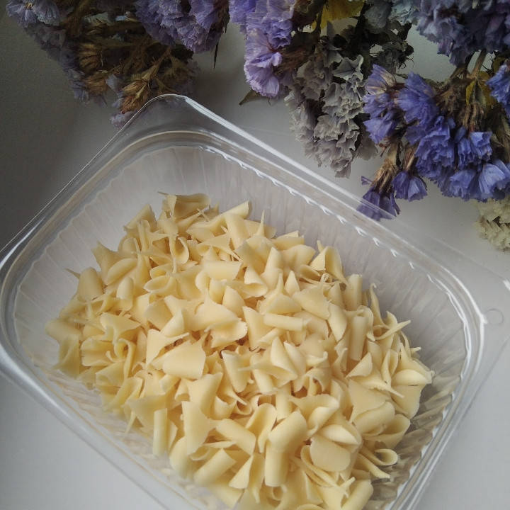 

Бельгийская шоколадная стружка белая 50 гр