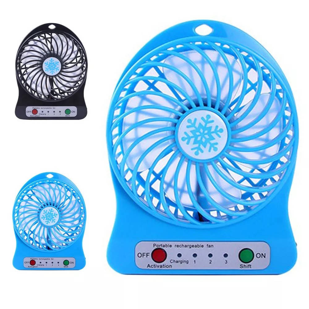 

Портативный USB мини-вентилятор с аккумулятором Portable Mini Fan (настольный)